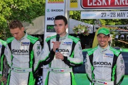 Rallye Český Krumlov: Dojezd posádek do cíle
